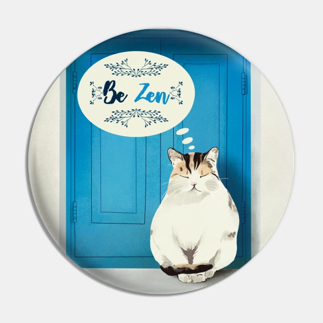 Be zen like cats Pin by Mimie20