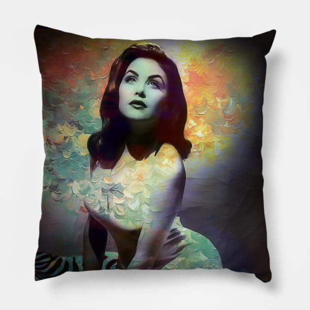 Sherilyn Fenn Pillow by akastardust