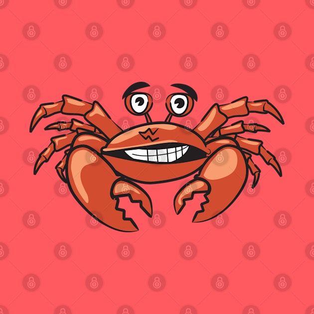 Big Red Crab by holidaystore