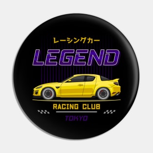 Tuner Yellow RX8 JDM Pin