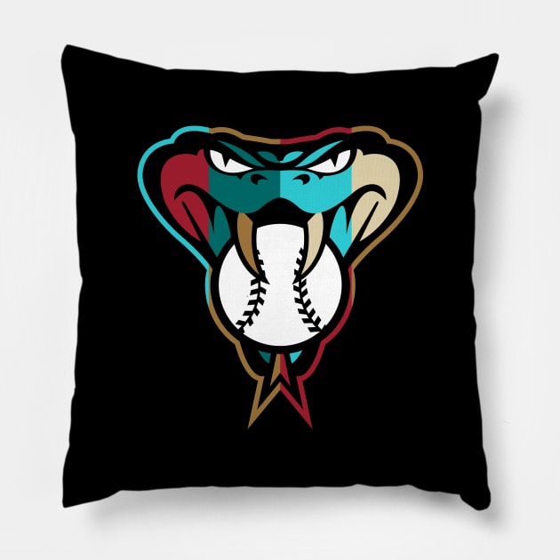 Dbacks Multicolor Pillow by LunaGFXD