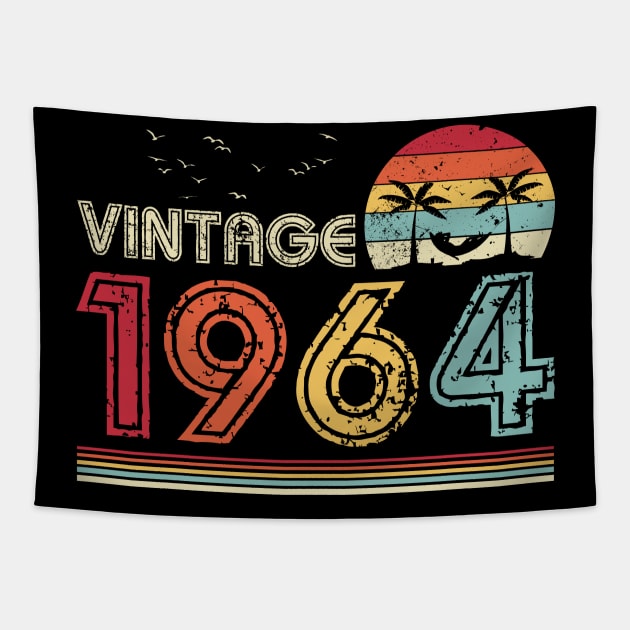 Vintage 1964 Limited Edition 57th Birthday Gift 57 Years Old Tapestry by Penda