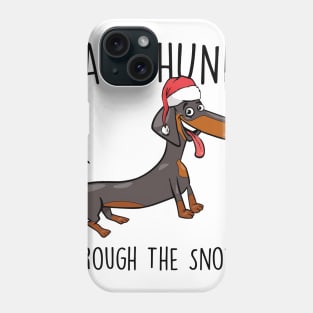 Dachshund Sausage Dog Christmas Phone Case