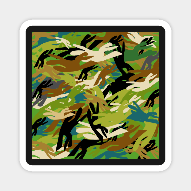 Army color Magnet by Grafititee