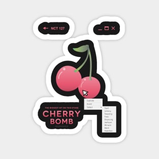 cherry bomb: select! Magnet