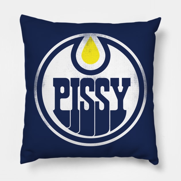 Edmonton So Pissy Pillow by toadyco