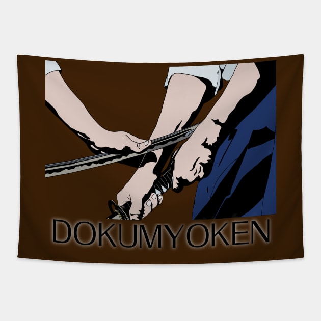 Dokumyoken Tapestry by Mosaicblues