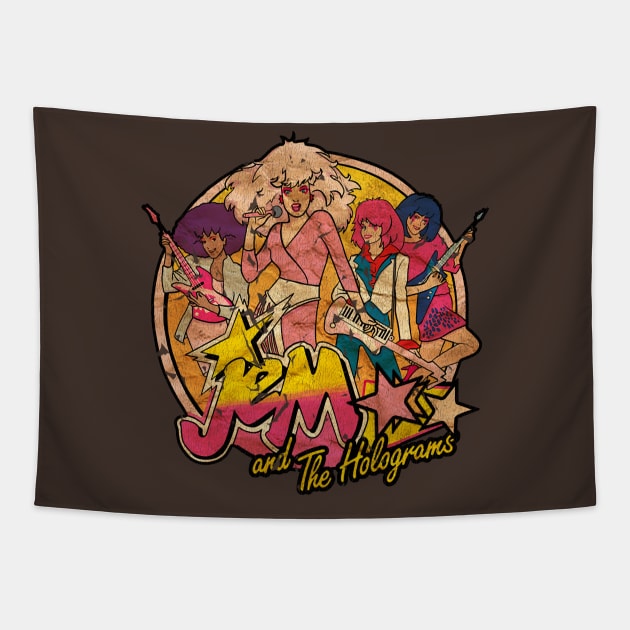 Jem Outrageous Tapestry by Wulanjun