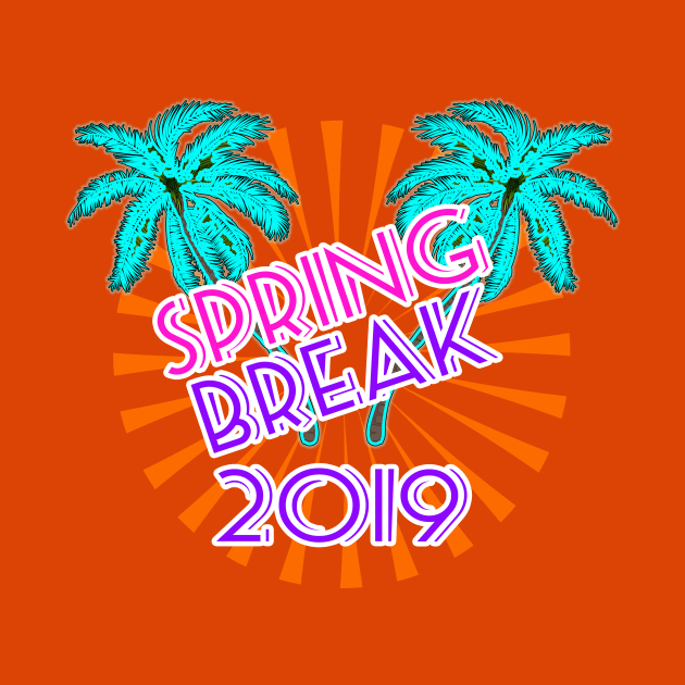 Spring Break 2019 Official T-Shirt by Basement Mastermind by BasementMaster