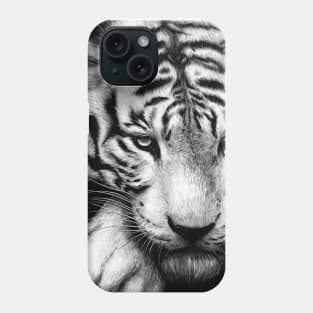 White Tiger Phone Case