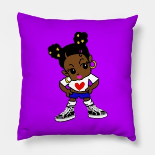 Black girl Pillow