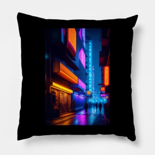 Electric Nights Pillow