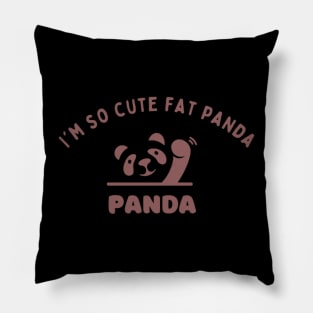 CUTE PANDA Pillow