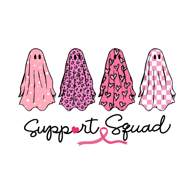 Breast Cancer Awareness Support Squad Cancer Free by SilverLake