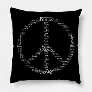 Peace In Words Pillow