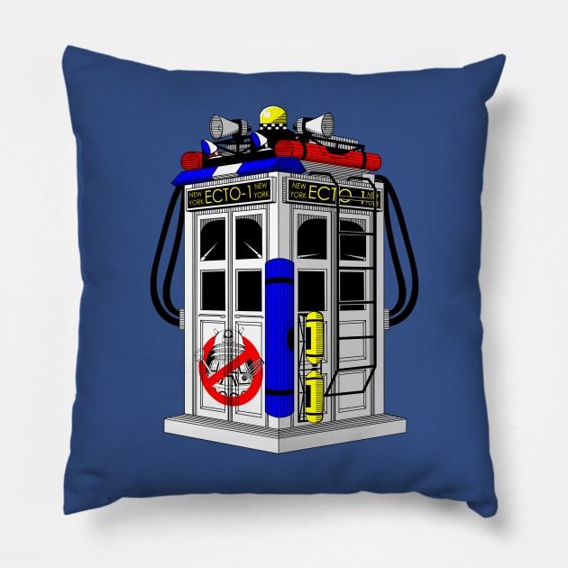 Tardis-1 Pillow by ShayLei