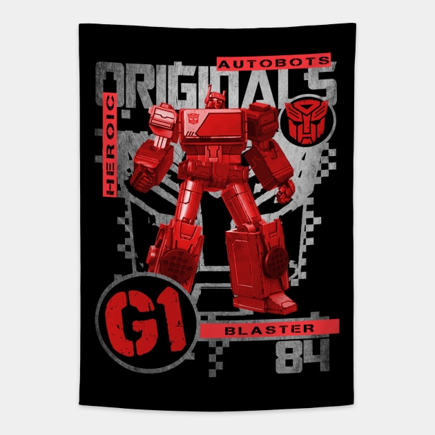 G1 Originals - Blaster Tapestry by CRD Branding