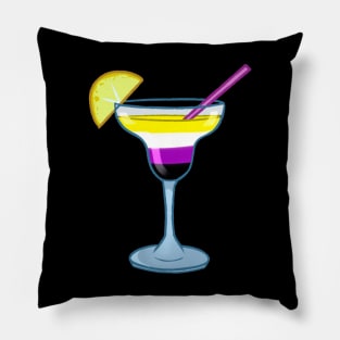 Nonbinary cocktail #6 Pillow