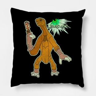 Laserblast Alien Pillow