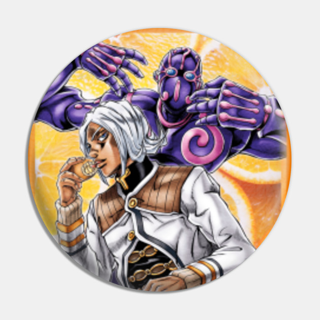 Enigma Boy Terunosuke Miyamoto Enigma Clementine Orange Aesthetic Design Jojo S Bizarre Adventure Diamond Is Unbreakable T Shirt Terunosuke Spilla Teepublic It