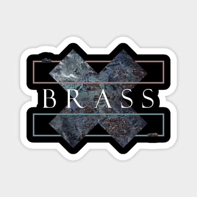 brass Magnet by k4k7uz