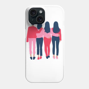 Best friend goals tee Phone Case