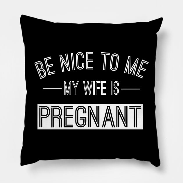 New dad gift Pillow by gravisio