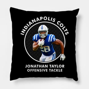 JONATHAN TAYLOR - OT - INDIANAPOLIS COLTS Pillow