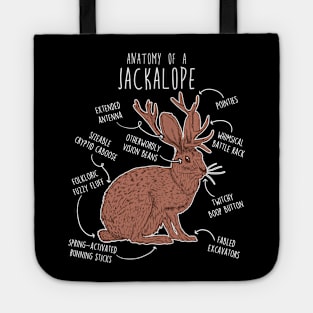 Jackalope Anatomy Tote