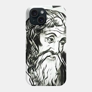 Strabo Black And White Portrait | Strabo Artwork 3 Phone Case