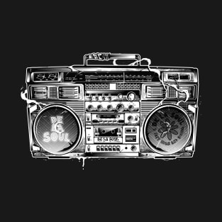 Illustration art 90's Radio T-Shirt