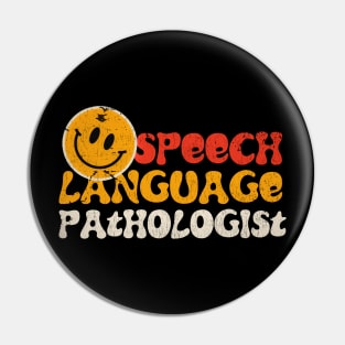 speech language pathology retro type Pin