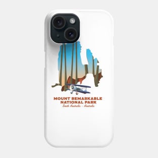 mount remarkable Australia map Phone Case