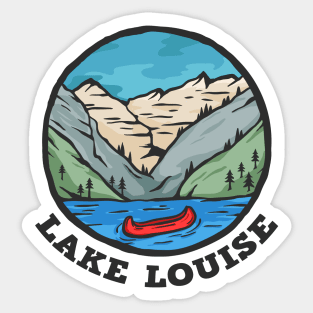 Louise Sticker for Sale by oleo79