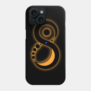 Solaris Moebius Orange (Logo klein) Phone Case