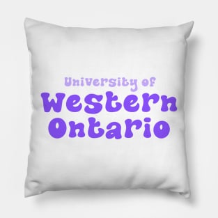 University of Western Ontario Pillow