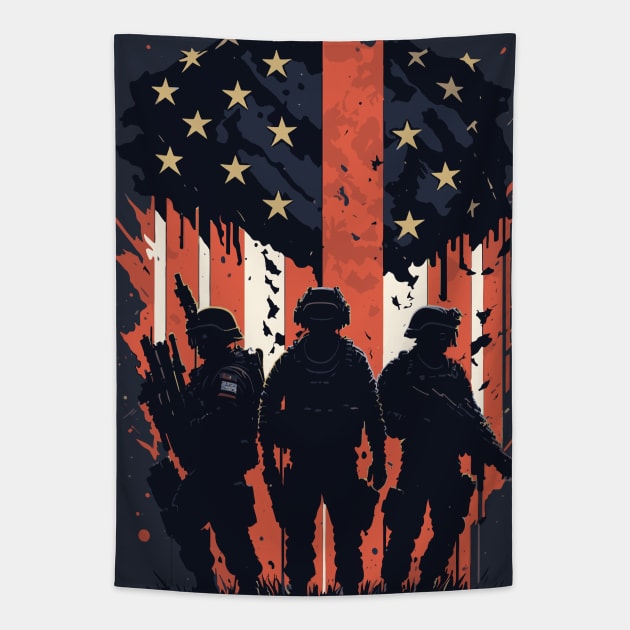 Flag Day Tapestry by By_Russso