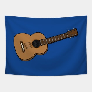 Guitar Cartoon Tapestry