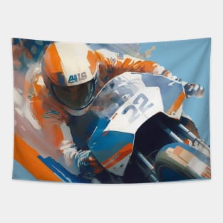 Retro Racer Tapestry