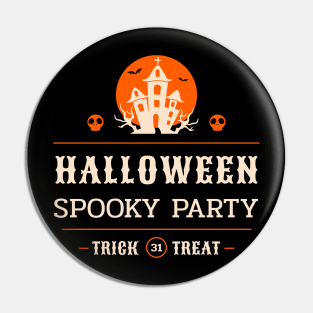 Spooky Party Pin