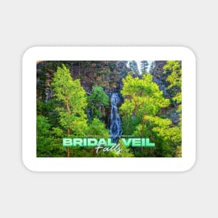 Bridal Veil Falls in Spearfish Canyon Magnet