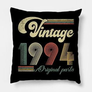 Vintage 1994 30th Birthday Gift Men Women Retro 30 Year Old Pillow