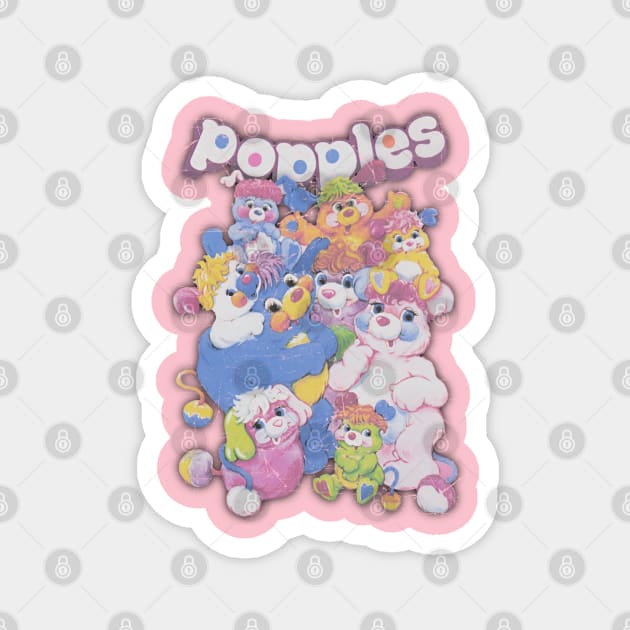 Popples 1986 Magnet by morbinhood