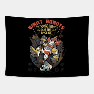 Giant Robots Tapestry