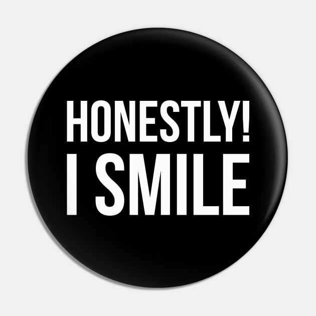 HONESTLY! I SMILE funny saying quote Pin by star trek fanart and more