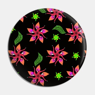 Floral Pattern 2 Pin