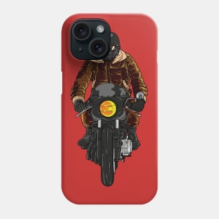 The Retro Cafe Racer Phone Case