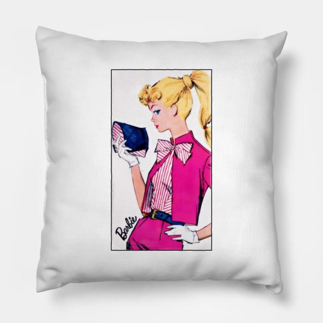 Barbie Pillow by AmandaGJ9t3