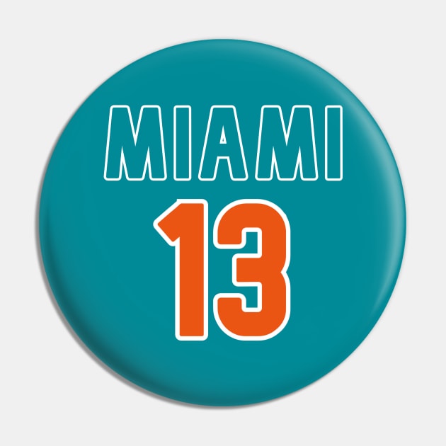 Miami Dolphins - Dan Marino 13 Pin by Pretty Good Shirts