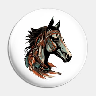 Horse Totem Pin